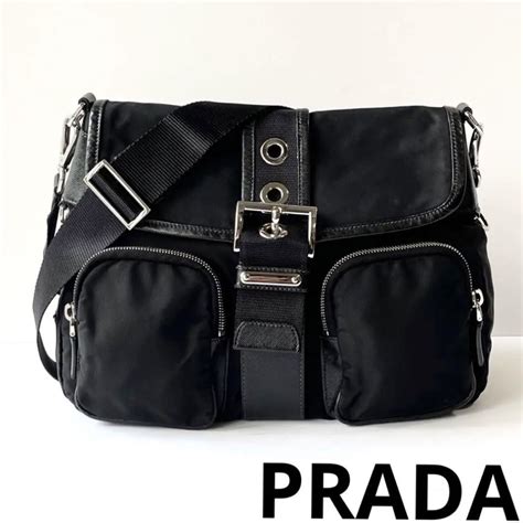 prada レザーショルダーバッグ|レザー（本革） PRADA(プラダ) バッグ・カバン(レディース).